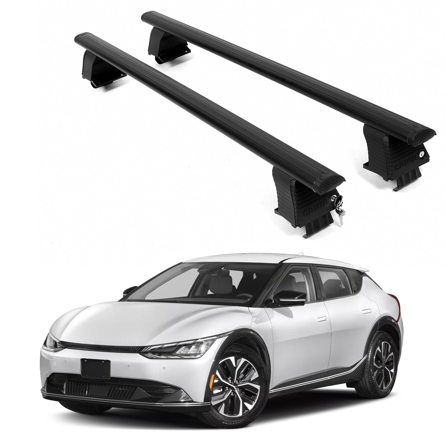 ERKUL Roof Rack Crossbars For KIA EV6 2022-2026