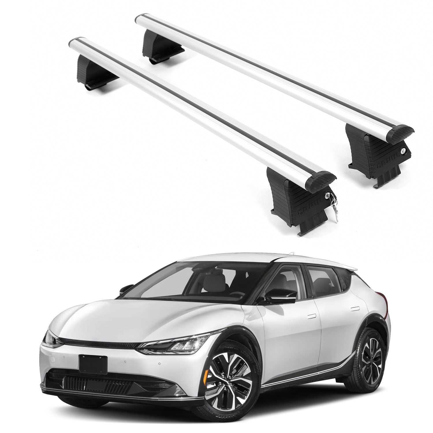 ERKUL Roof Rack Crossbars For KIA EV6 2022-2026