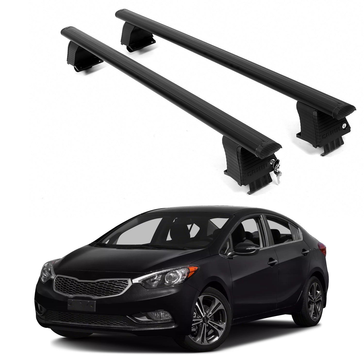 ERKUL Roof Rack Crossbars For KIA FORTE 2014-2018