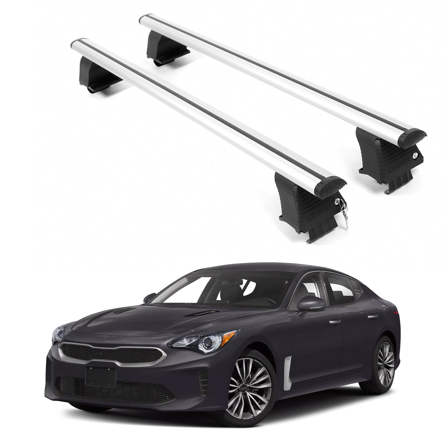 ERKUL Roof Rack Crossbars For KIA STINGER 2018-2023