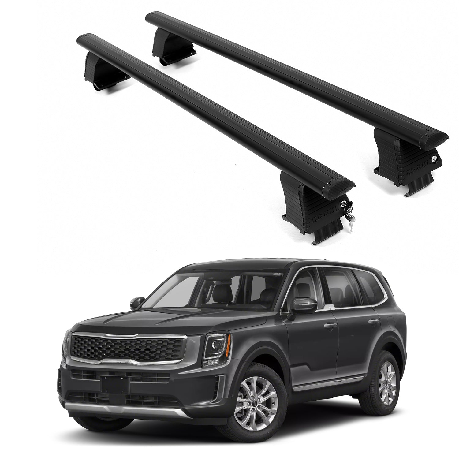 ERKUL Roof Rack Crossbars For KIA TELLURIDE 2020-2025