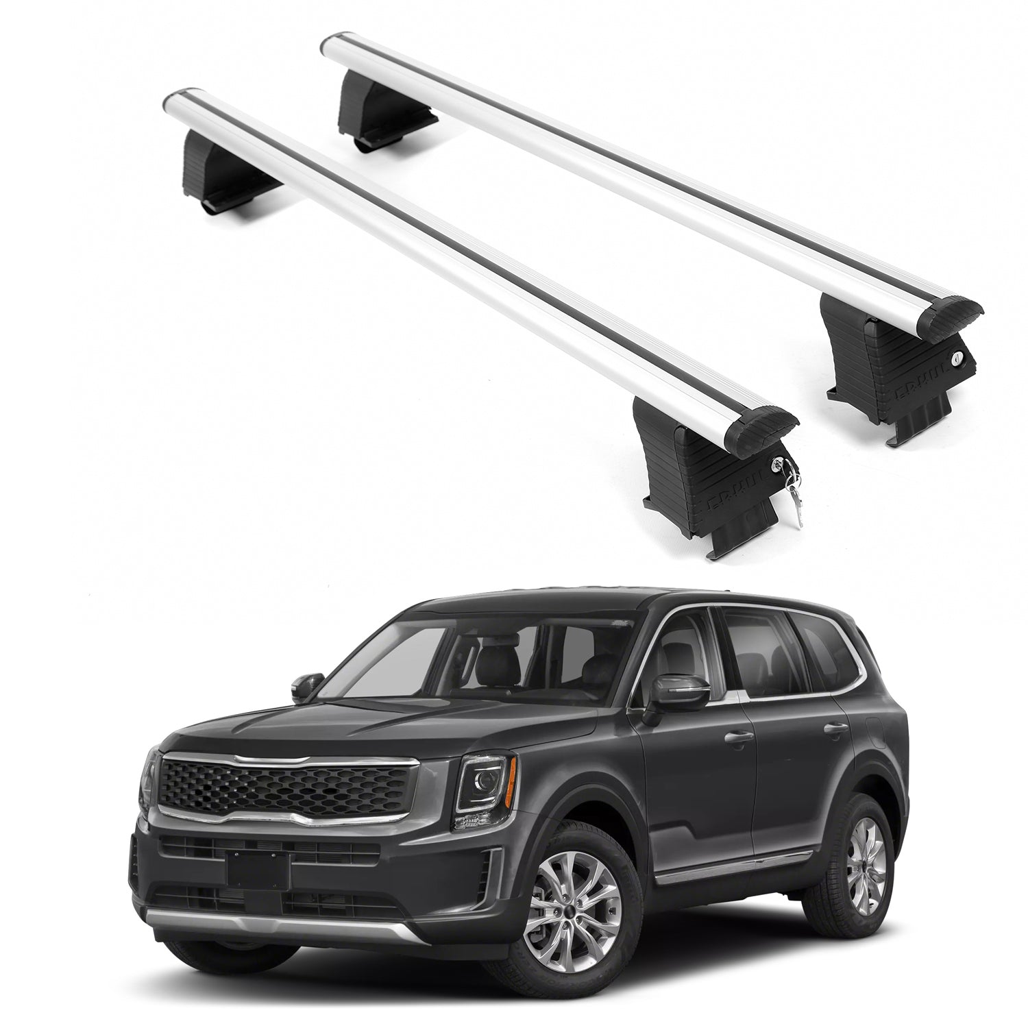 ERKUL Roof Rack Crossbars For KIA TELLURIDE 2020-2025