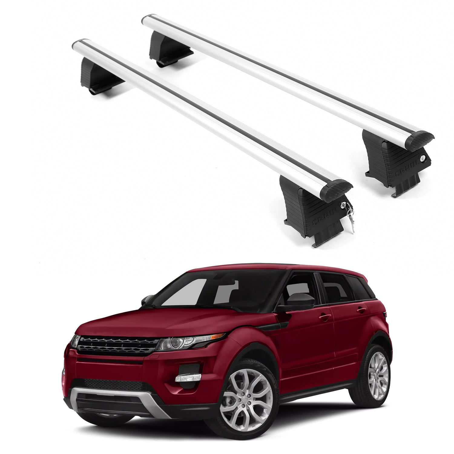 ERKUL Roof Rack Crossbars For LAND ROVER RANGE ROVER EVOQUE 2011-2018