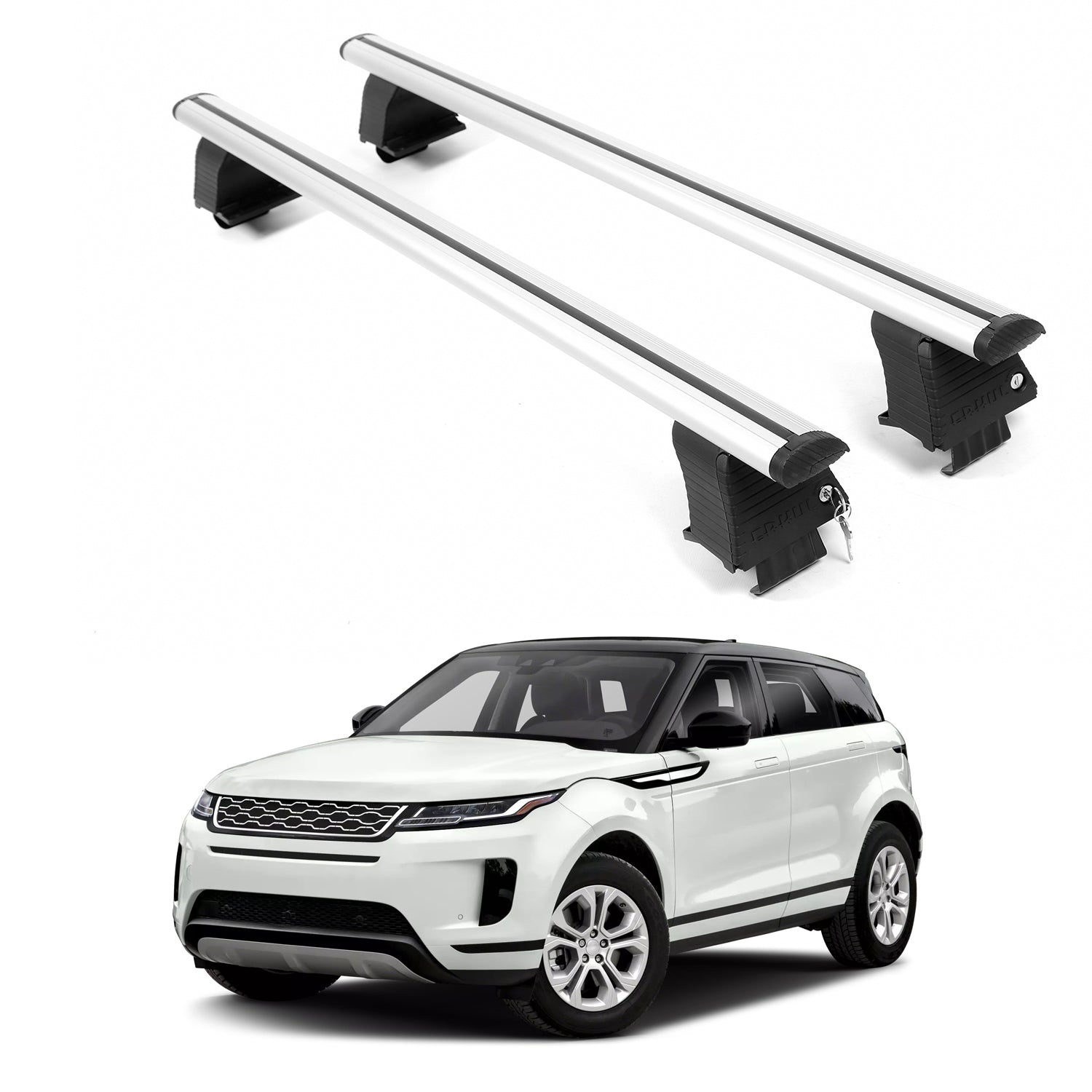 ERKUL Roof Rack Crossbars For LAND ROVER RANGE ROVER EVOQUE 2020-2026