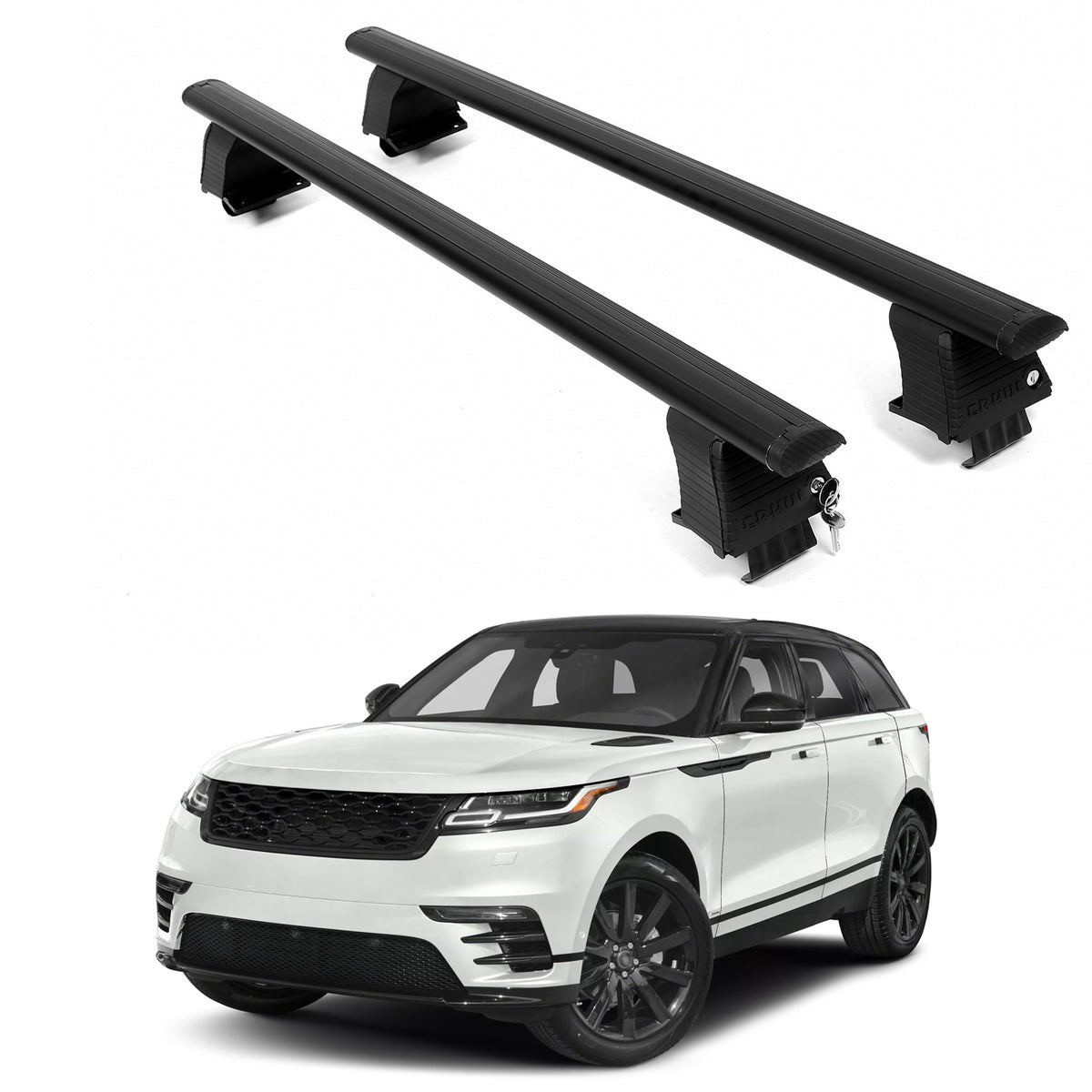 ERKUL Roof Rack Crossbars For LAND ROVER RANGE ROVER VELAR 2018-2026