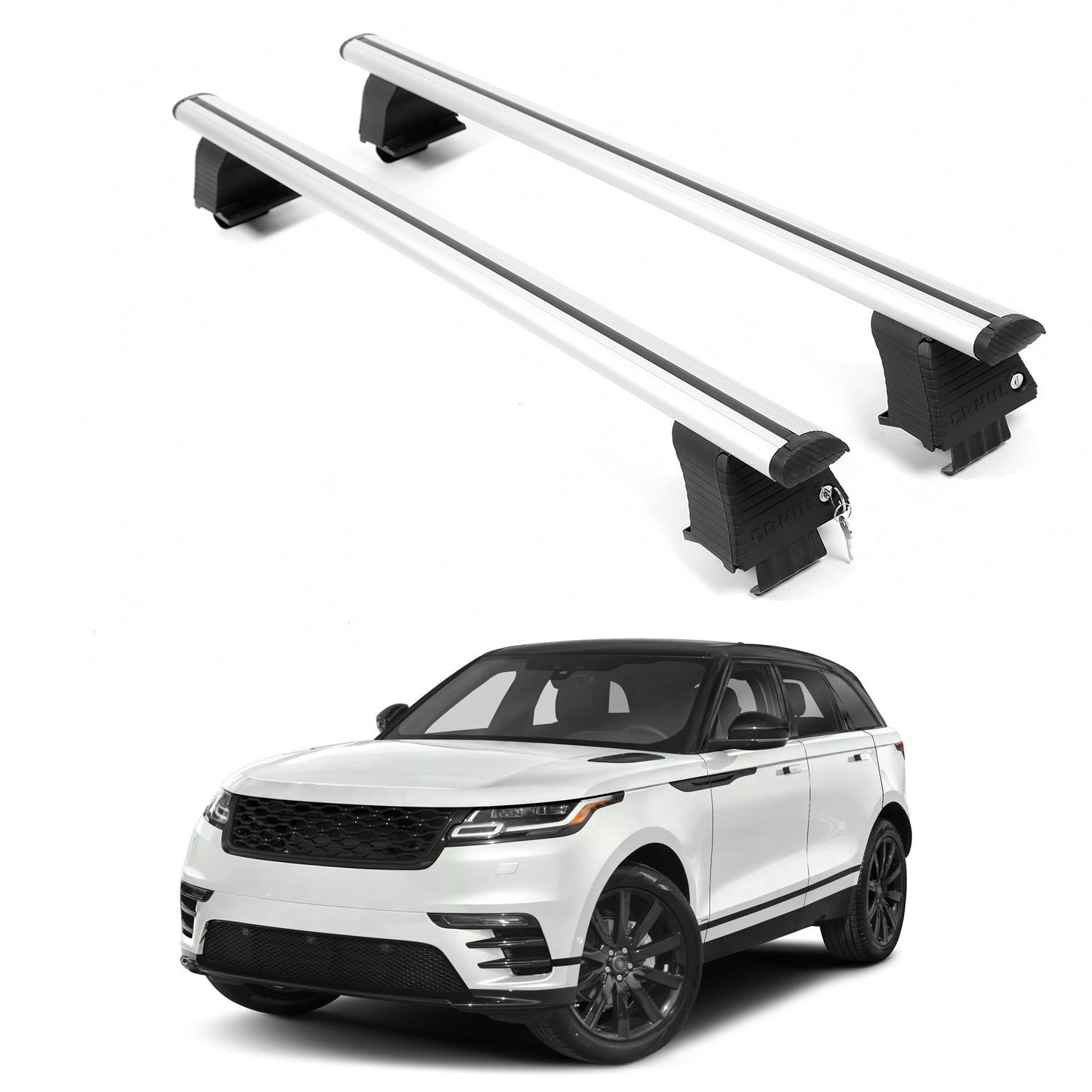 ERKUL Roof Rack Crossbars For LAND ROVER RANGE ROVER VELAR 2018-2026