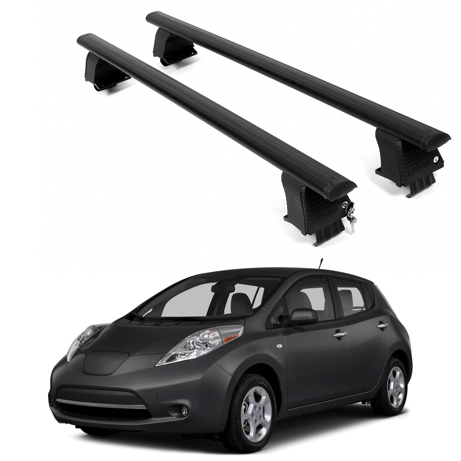 ERKUL Roof Rack Crossbars For NISSAN LEAF 2011-2017