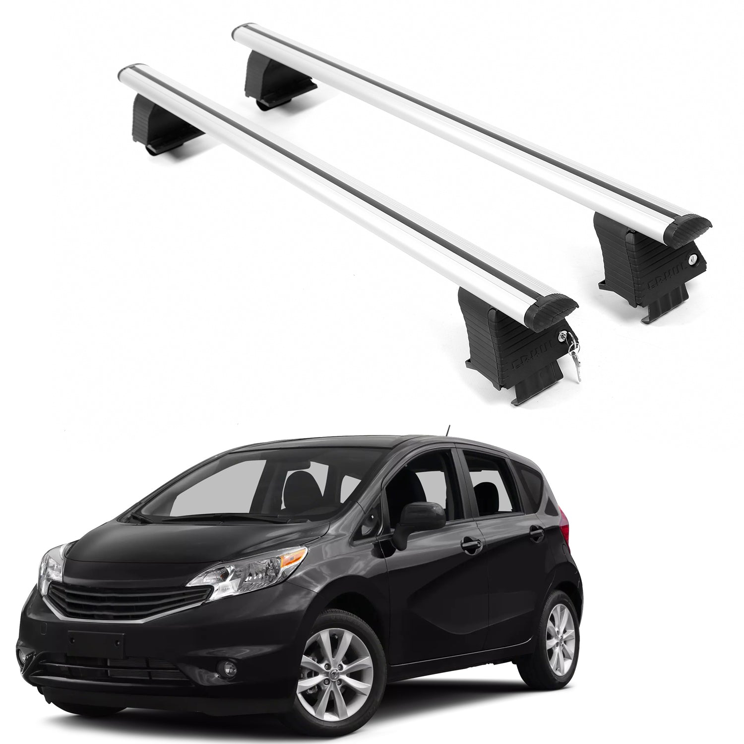 ERKUL Roof Rack Crossbars For NISSAN VERSA NOTE 2014-2019