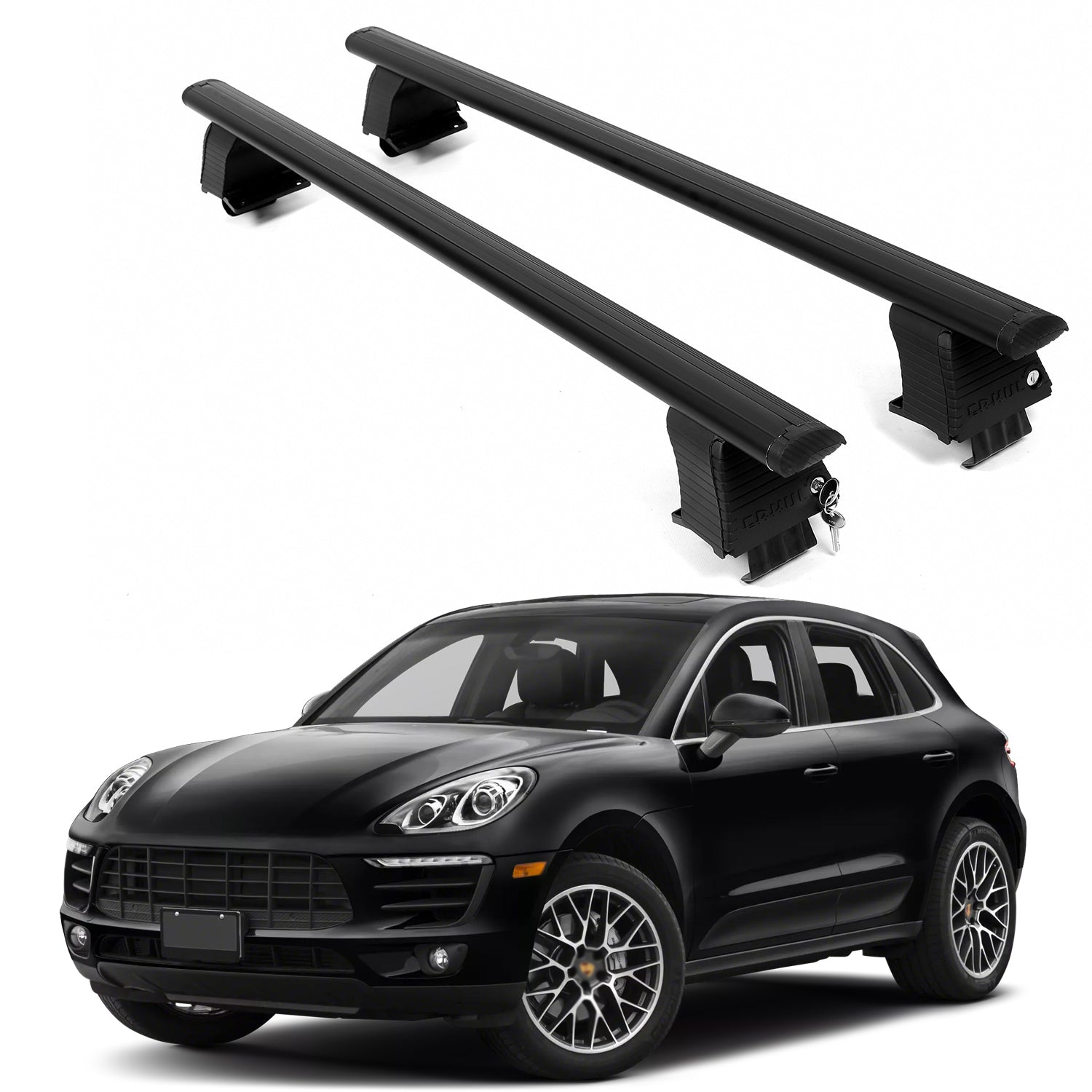 ERKUL Roof Rack Crossbars For PORSCHE MACAN 2015-2026