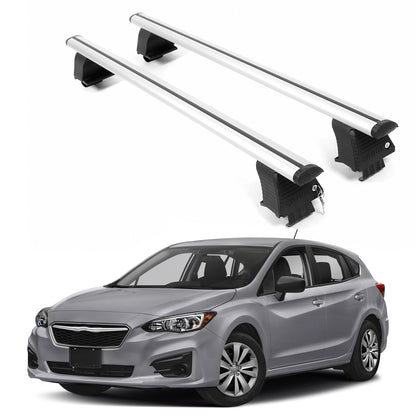 ERKUL Roof Rack Crossbars For SUBARU IMPREZA 2017-2023