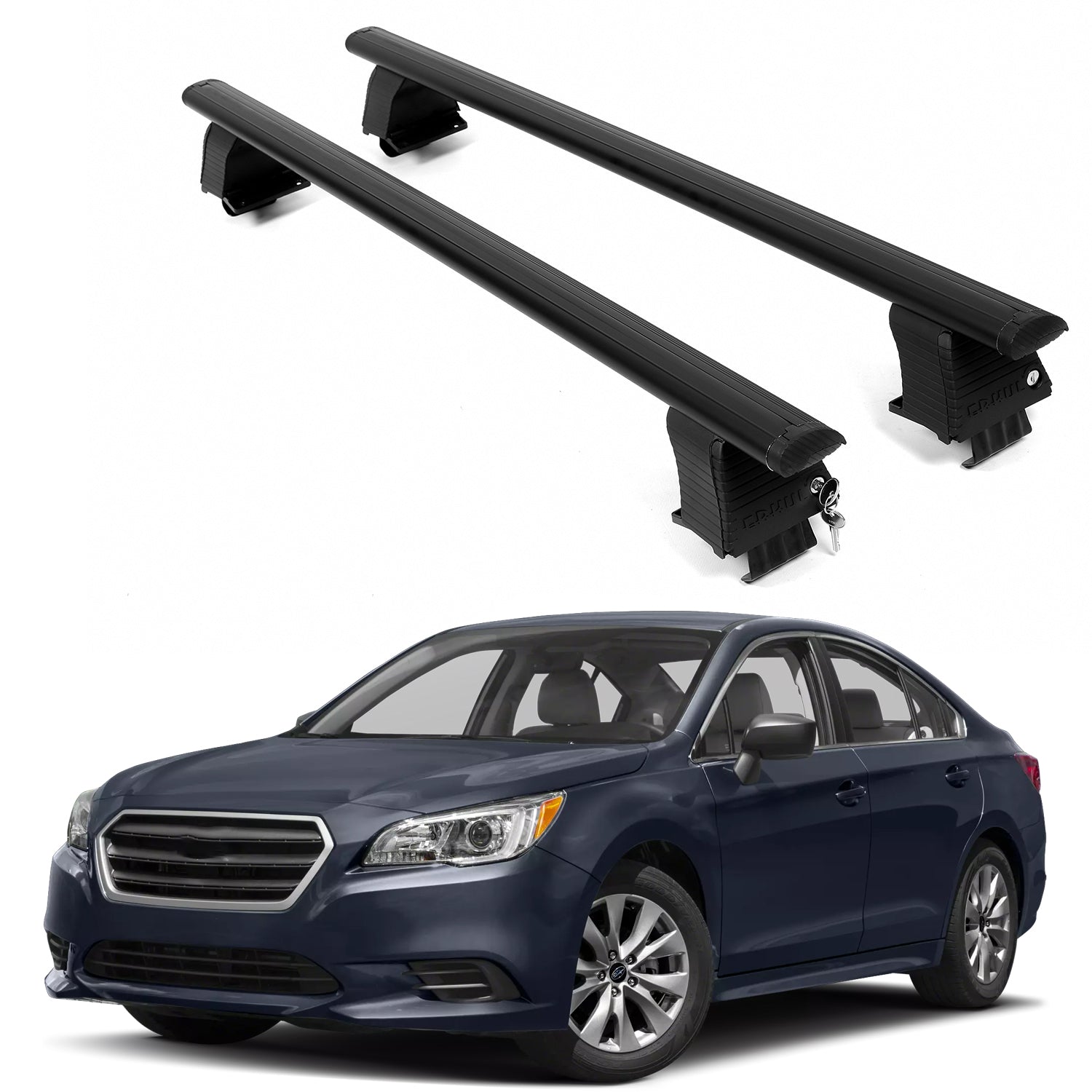 ERKUL Roof Rack Crossbars For SUBARU LEGACY 2015-2019