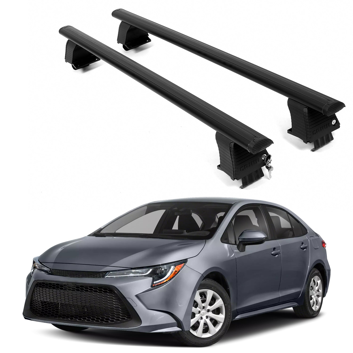ERKUL Roof Rack Crossbars For TOYOTA COROLLA 2020-2026