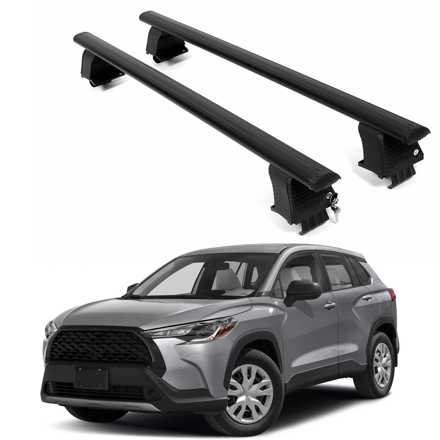 ERKUL Roof Rack Crossbars For TOYOTA COROLLA CROSS 2022-2026