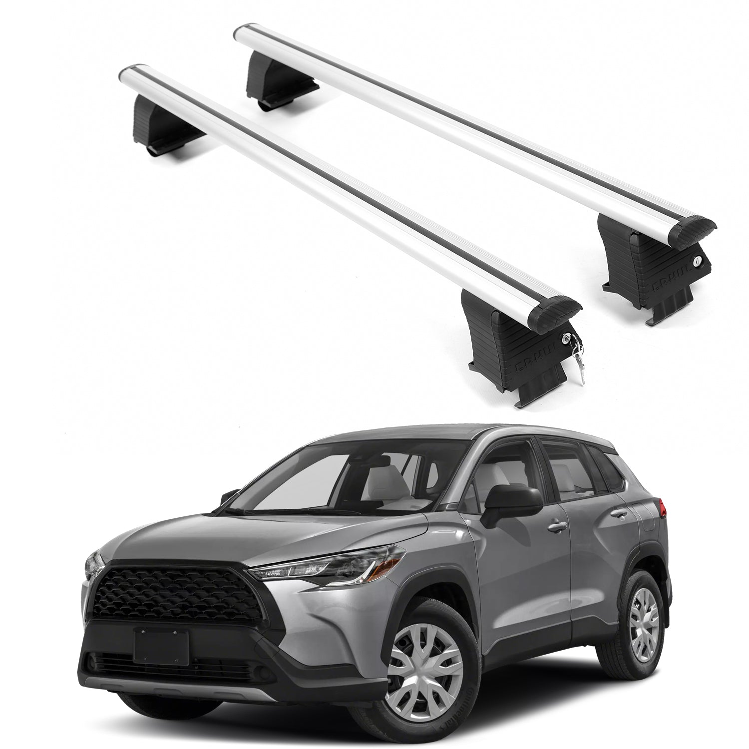 ERKUL Roof Rack Crossbars For TOYOTA COROLLA CROSS 2022-2026