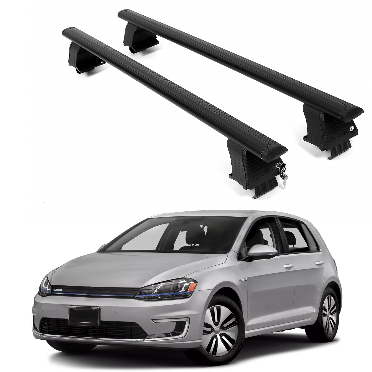 ERKUL Roof Rack Crossbars For VOLKSWAGEN E-GOLF 2015-2021