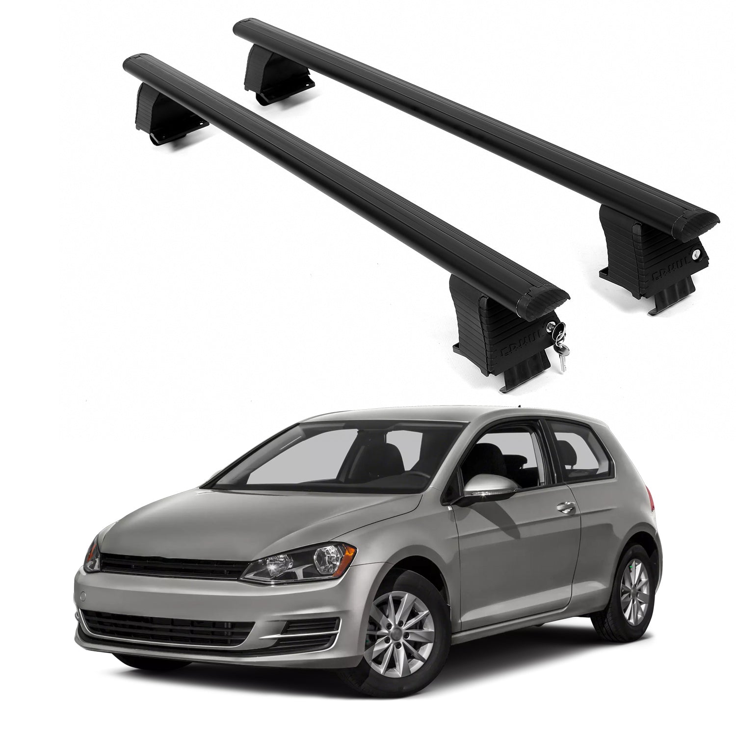 ERKUL Roof Rack Crossbars For VOLKSWAGEN GOLF 2015-2021