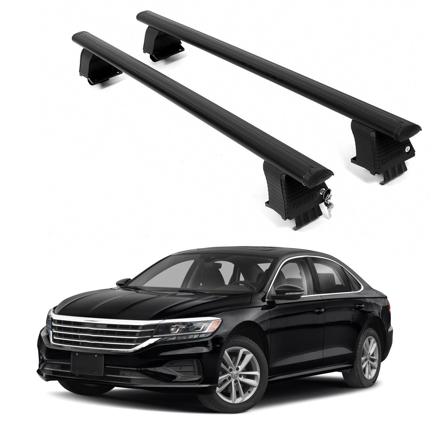 ERKUL Roof Rack Crossbars For VOLKSWAGEN PASSAT 2020-2022