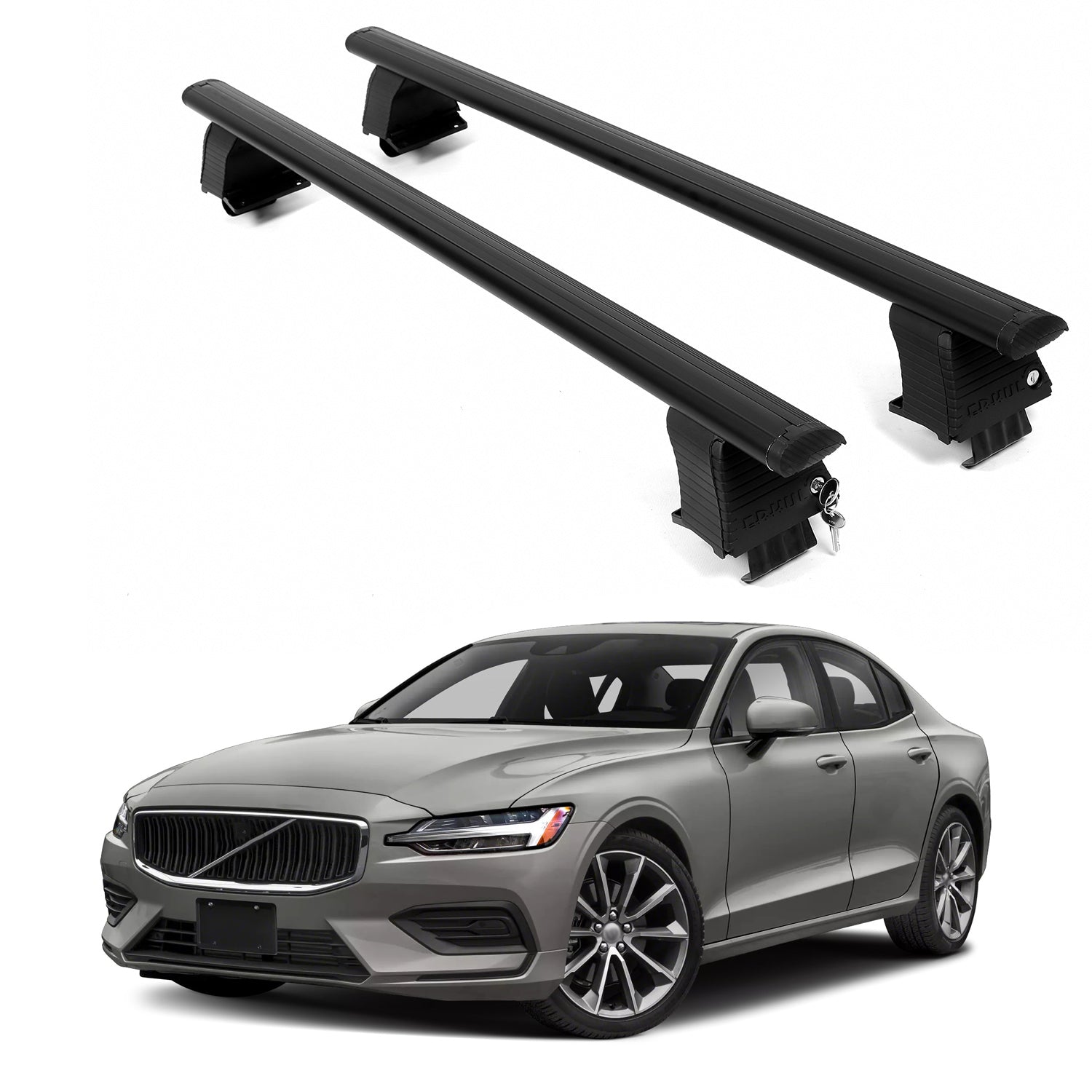 ERKUL Roof Rack Crossbars For VOLVO S60 2019-2025
