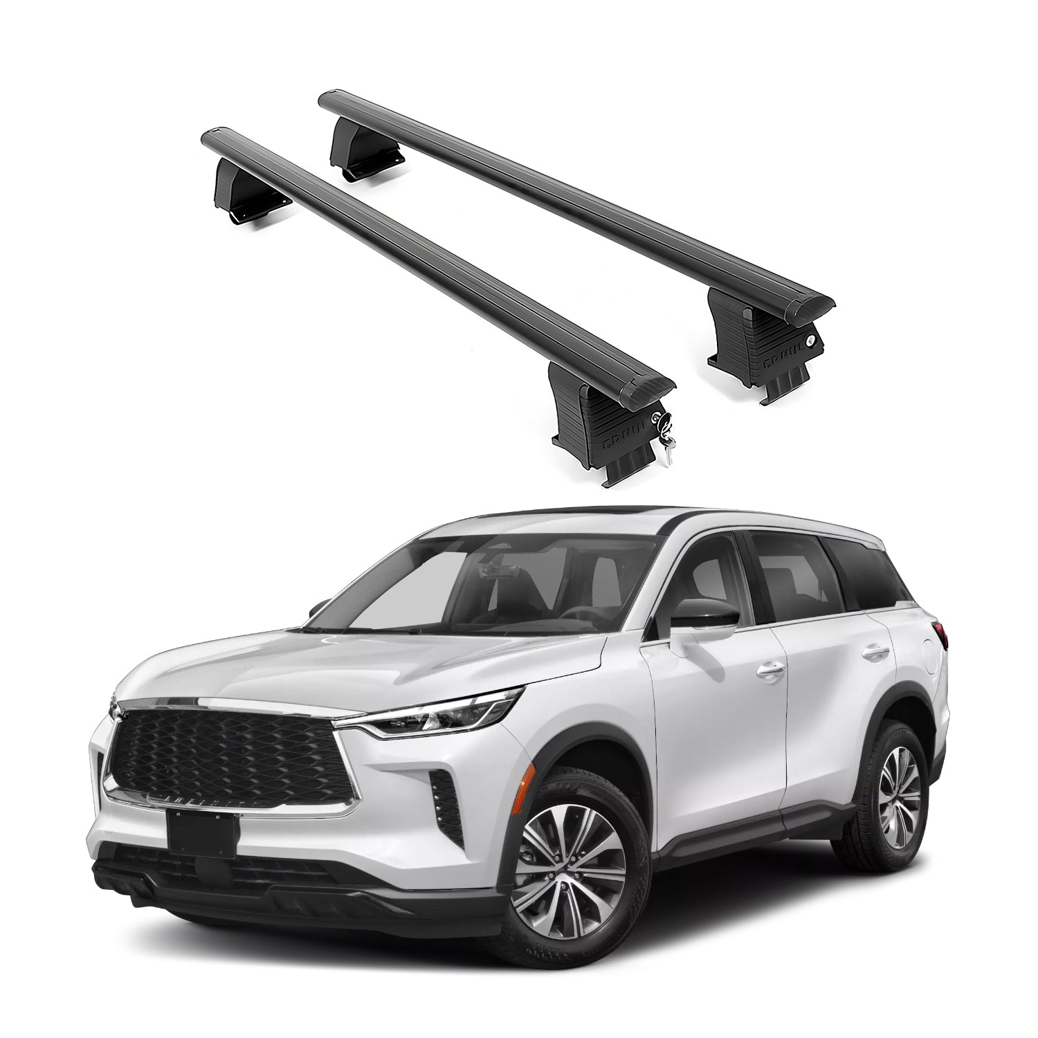 ERKUL Roof Rack Crossbars For INFINITI QX60 2022-2026