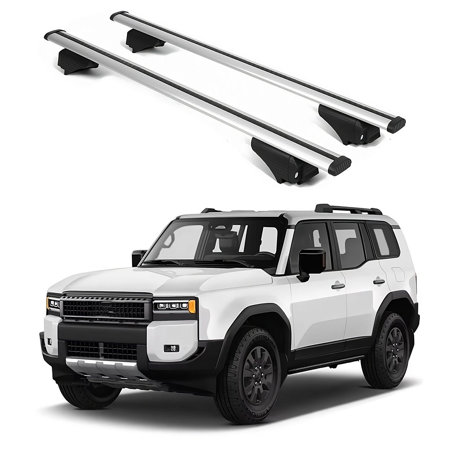 ERKUL Roof Rack Crossbars For TOYOTA LAND CRUISER 2024-2026