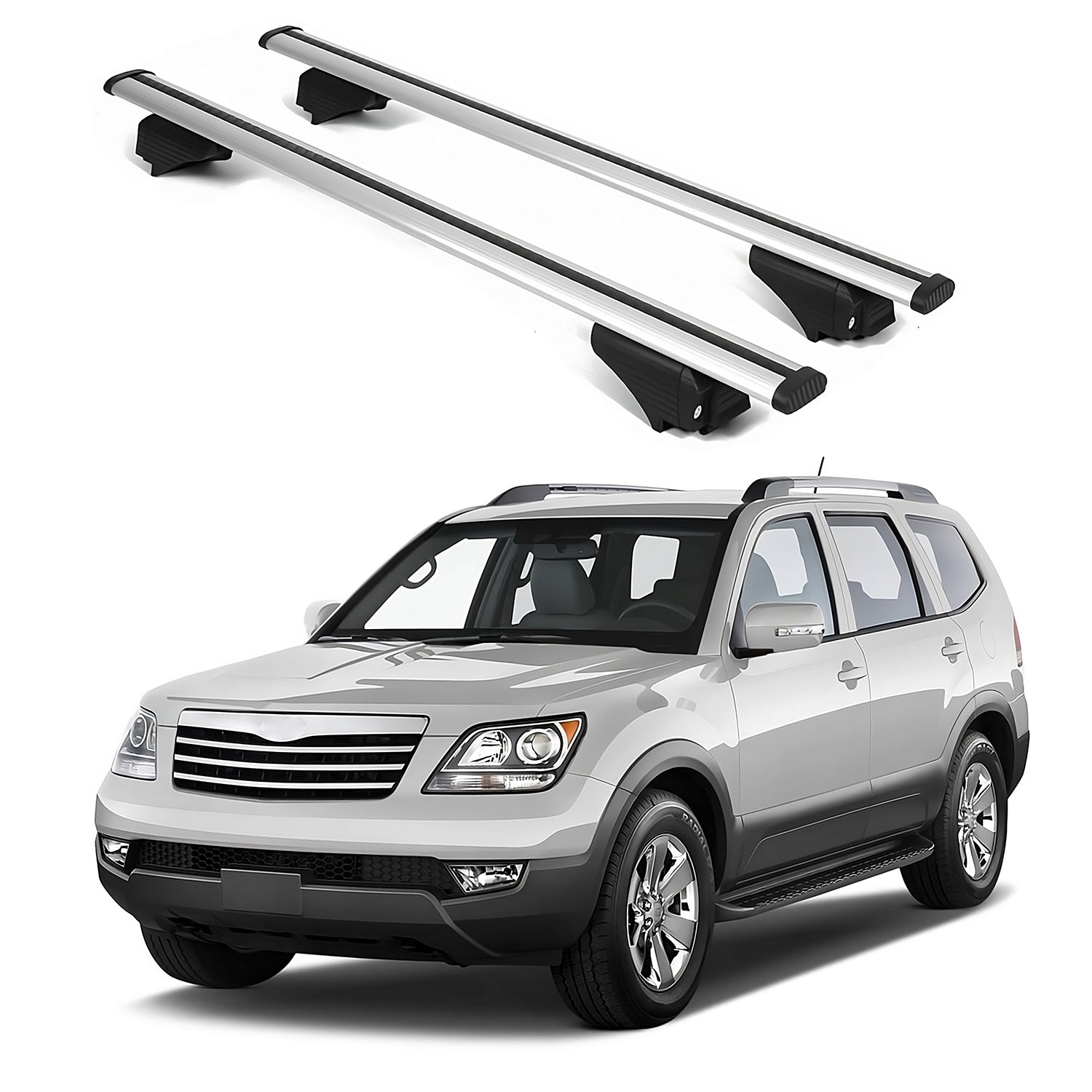 ERKUL Roof Rack Crossbars For KIA BORREGO 2009