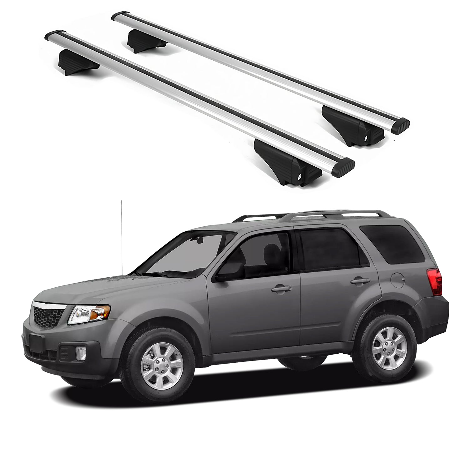 ERKUL Roof Rack Crossbars For MAZDA TRIBUTE 2001-2011