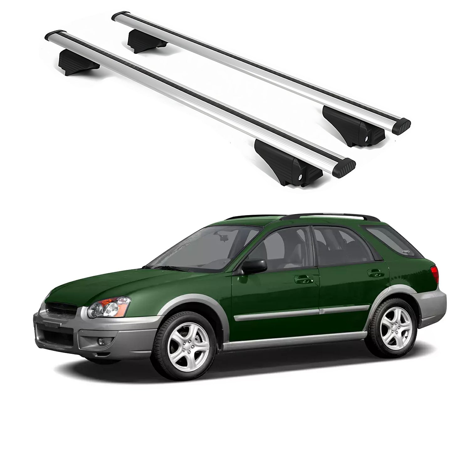 ERKUL Roof Rack Crossbars For SUBARU OUTBACK 2005-2009