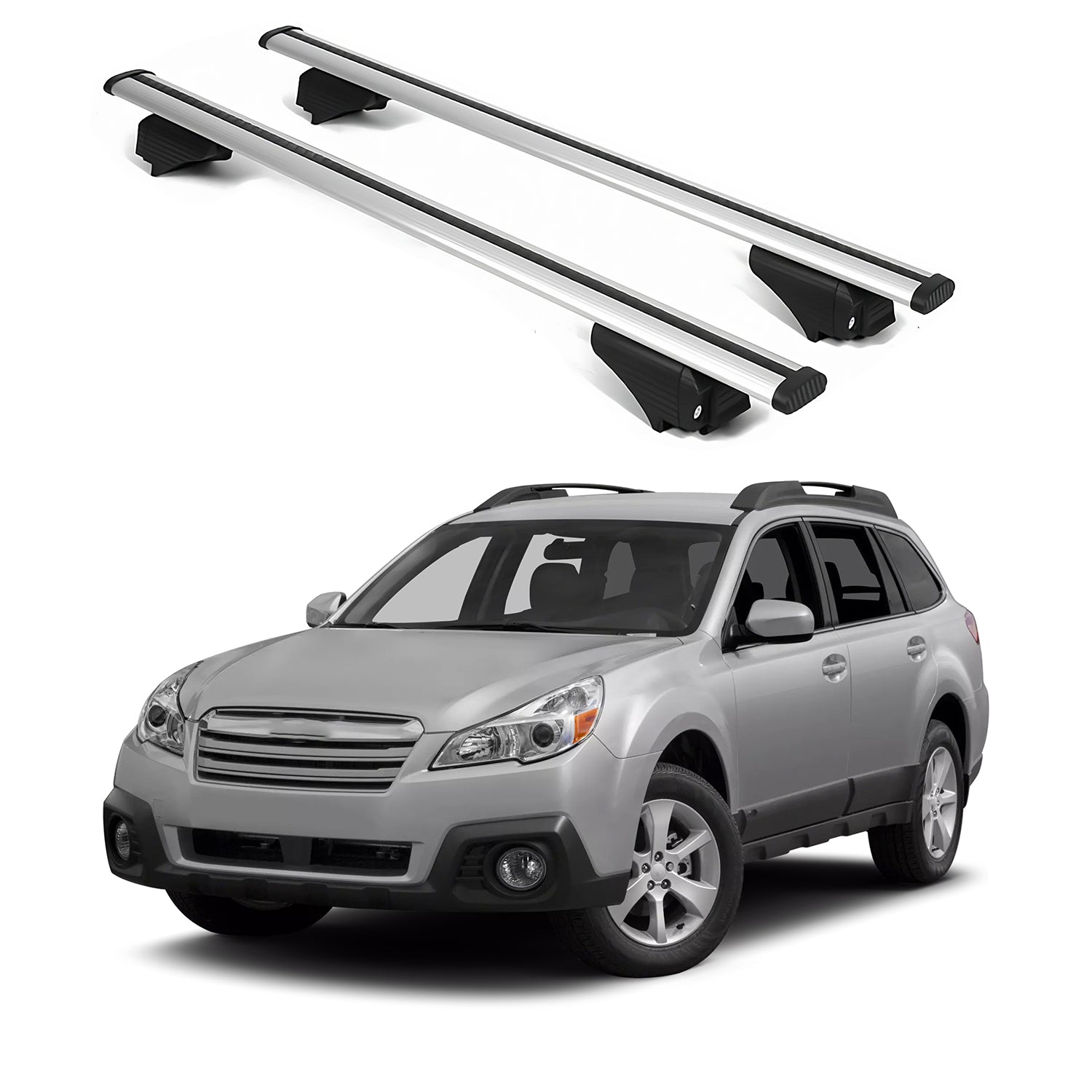 ERKUL Roof Rack Crossbars For SUBARU OUTBACK 2010-2014