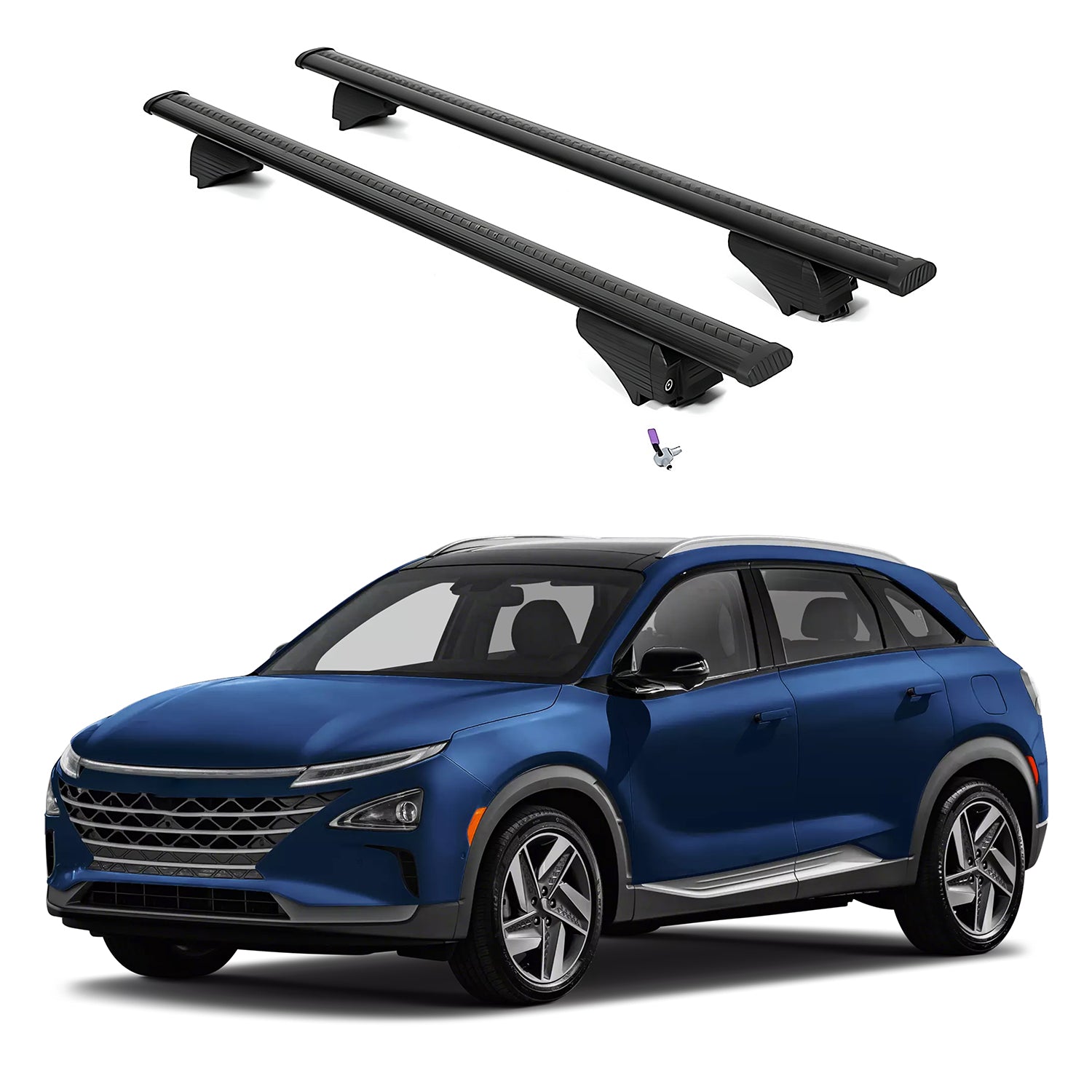 ERKUL Roof Rack Crossbars For HYUNDAI NEXO 2019-2023