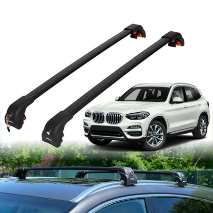 ERKUL Roof Rack Crossbars For BMW X3 2018-2024