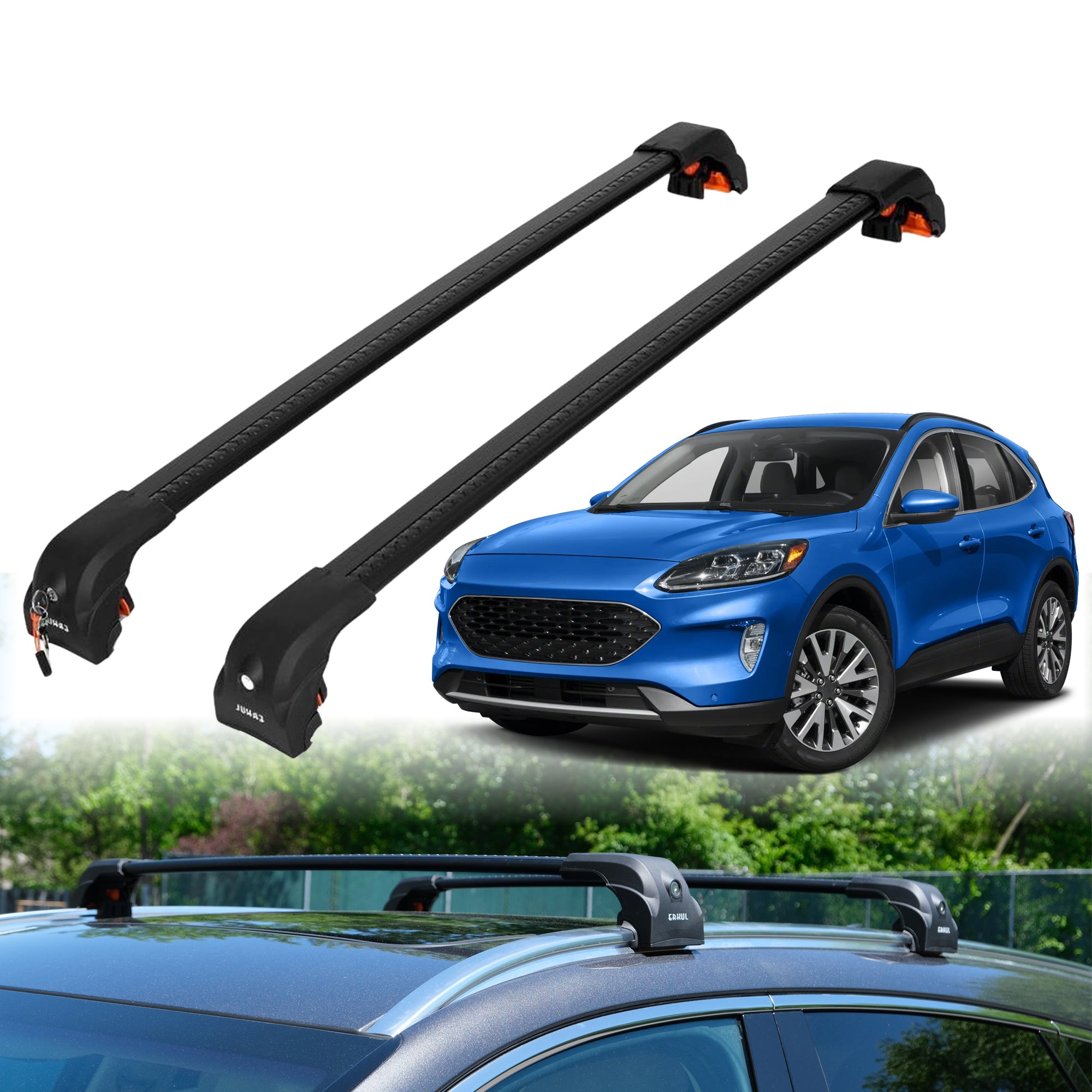 ERKUL Roof Rack Crossbars For FORD ESCAPE 2020-2026