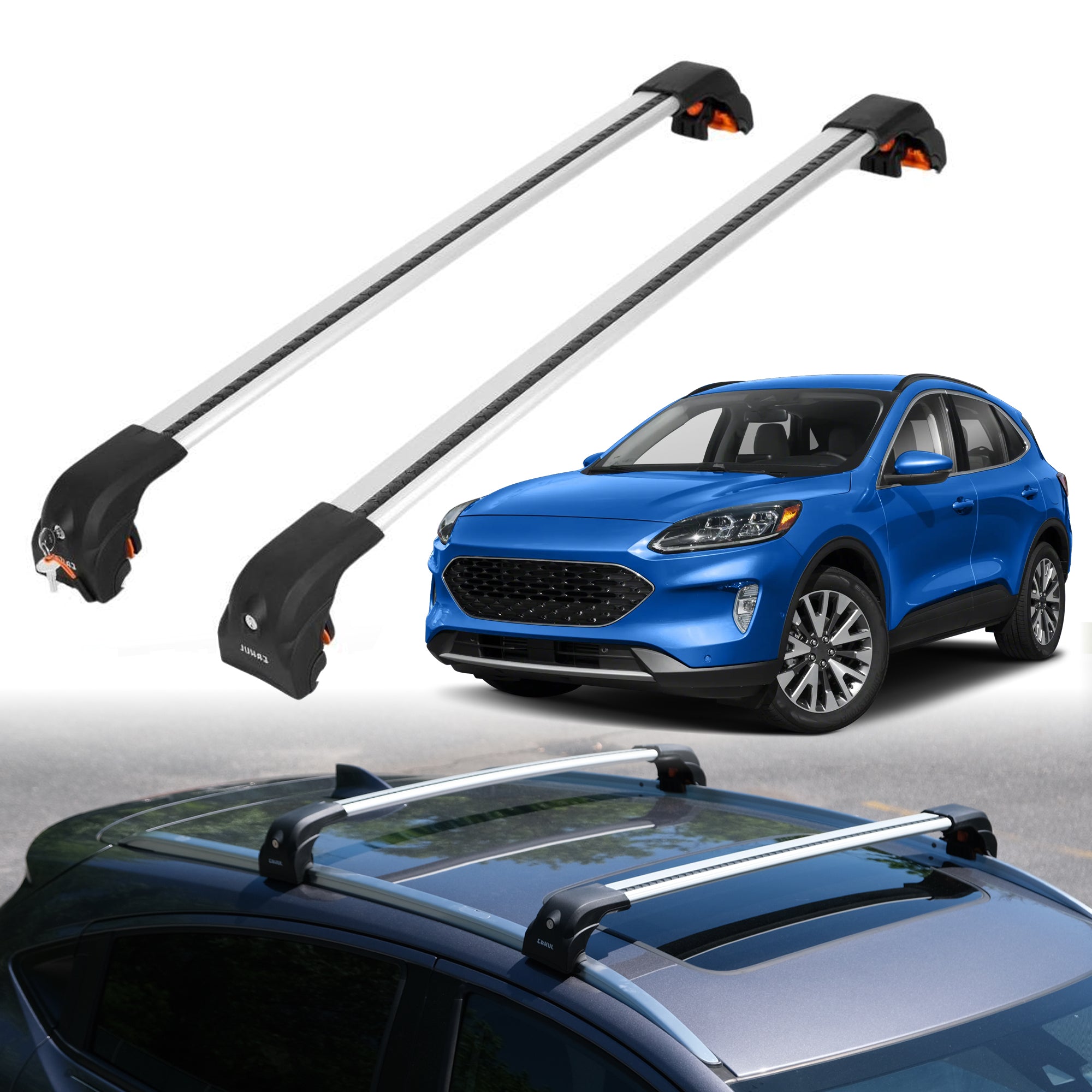 ERKUL Roof Rack Crossbars For FORD ESCAPE 2020-2026