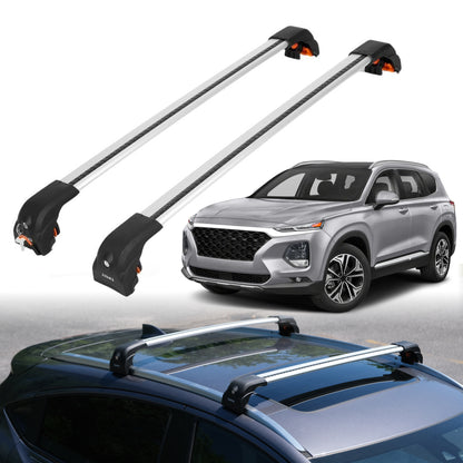 ERKUL Roof Rack Crossbars For HYUNDAI SANTA FE 2019-2023