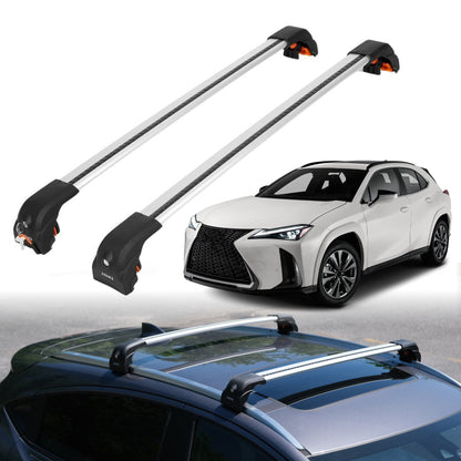 ERKUL Roof Rack Crossbars For LEXUS UX250H 2019-2026