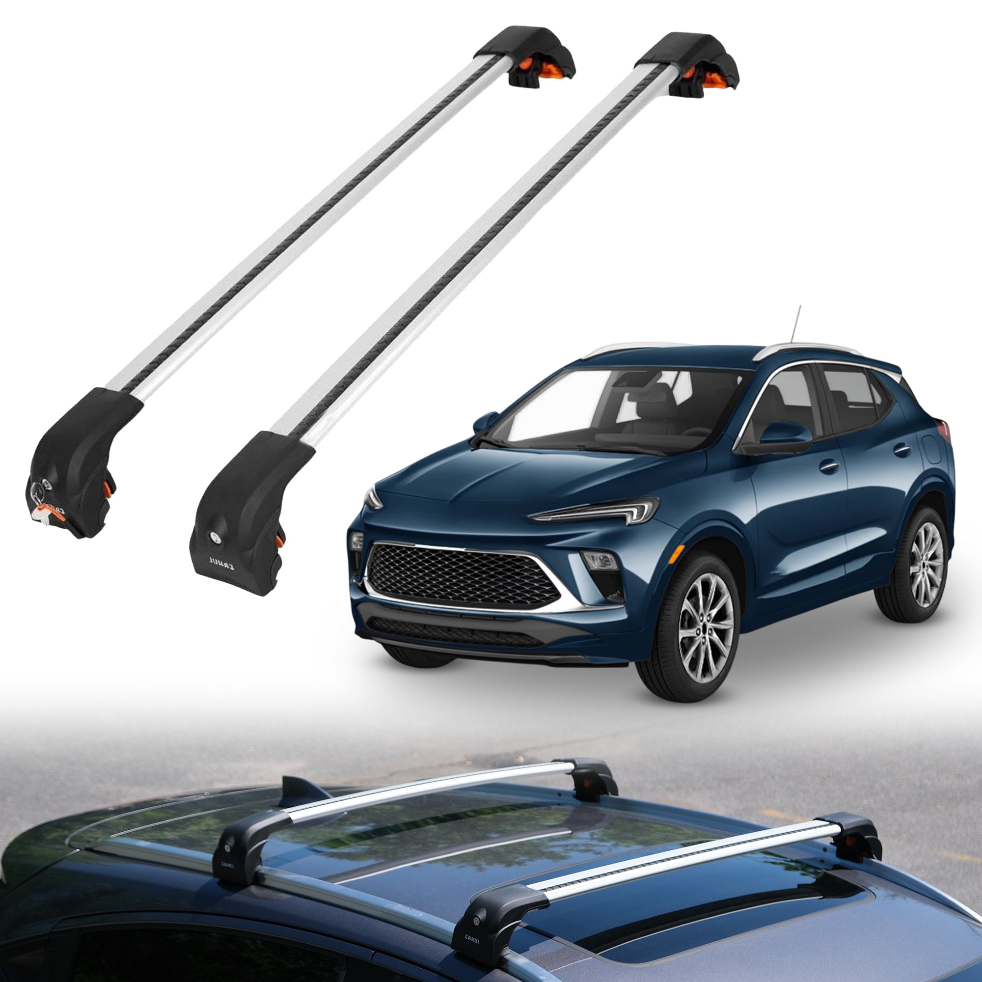 ERKUL Roof Rack Crossbars For BUICK ENCORE GX 2020-2026