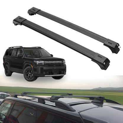 Roof Rack Crossbars for Hyundai Santa Fe 2024-2026 - Black