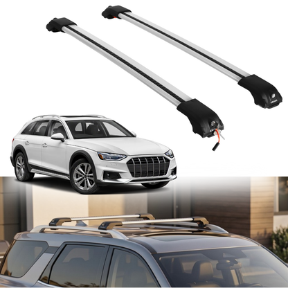 ERKUL Roof Rack Crossbars For AUDI A4 ALLROAD 2017-2025