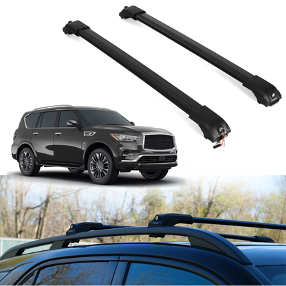 ERKUL Roof Rack Crossbars For INFINITI QX80 / QX56 2014-2022 / 2011-2013