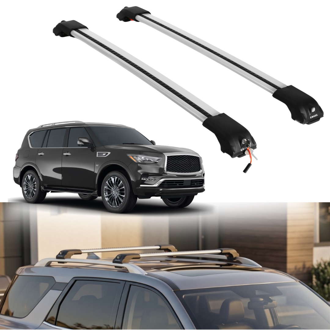 ERKUL Roof Rack Crossbars For INFINITI QX80 / QX56 2014-2022 / 2011-2013