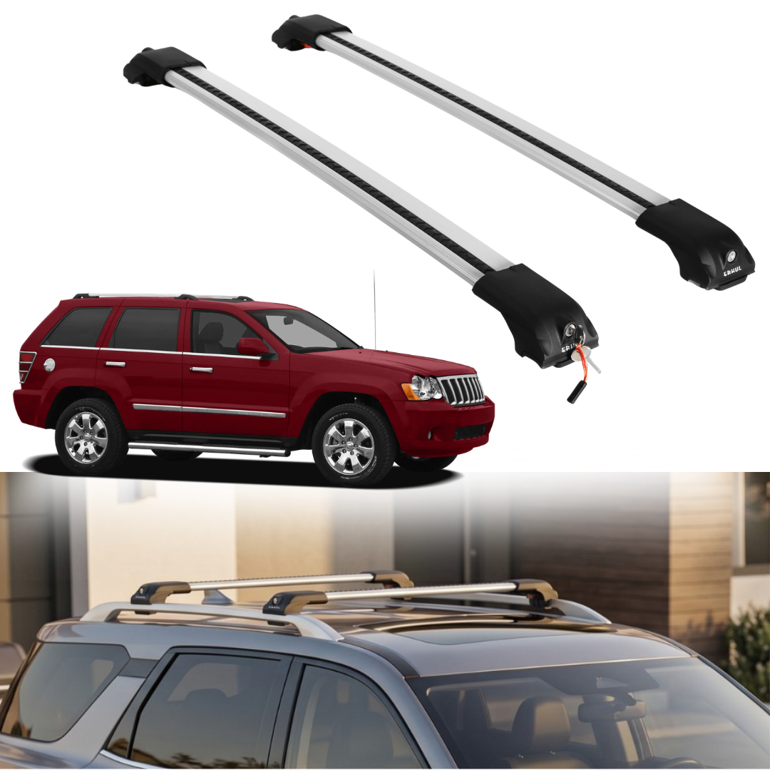 ERKUL Roof Rack Crossbars For JEEP GRAND CHEROKEE 2005-2010