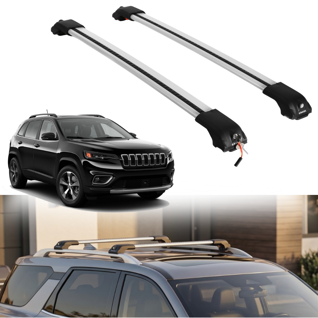 ERKUL Roof Rack Crossbars For JEEP CHEROKEE 2014-2023