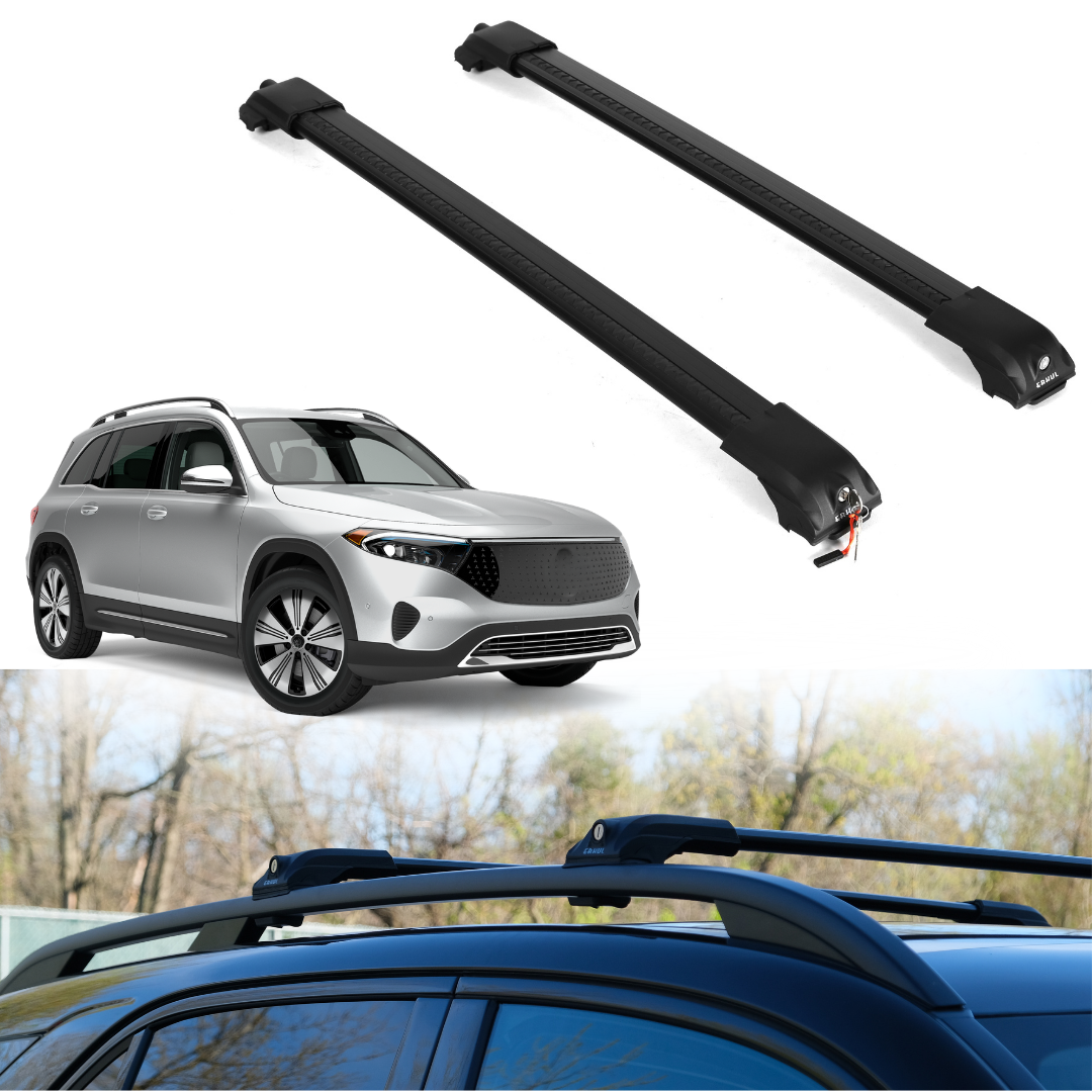 ERKUL Roof Rack Crossbars For MERCEDES-BENZ EQB 250/EQB 300/EQB 350 2022-2025