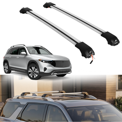 ERKUL Roof Rack Crossbars For MERCEDES-BENZ EQB 250/EQB 300/EQB 350 2022-2025