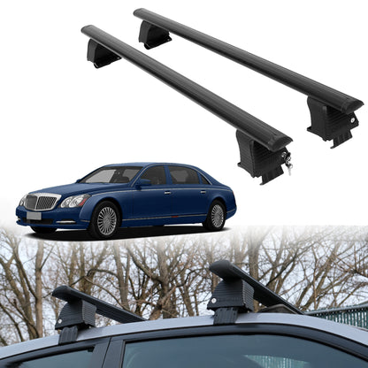 Roof Rack Crossbars for Mercedes-Benz Maybach 2003-2012 - Black