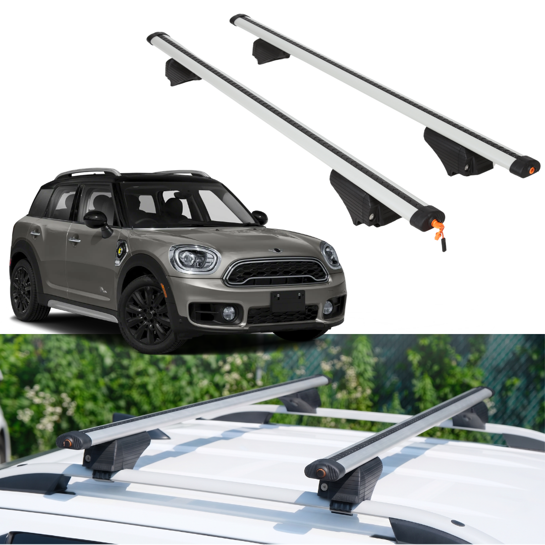 Roof Rack Crossbars for Mercedes-Benz E Countryman 2018-2020 - Silver