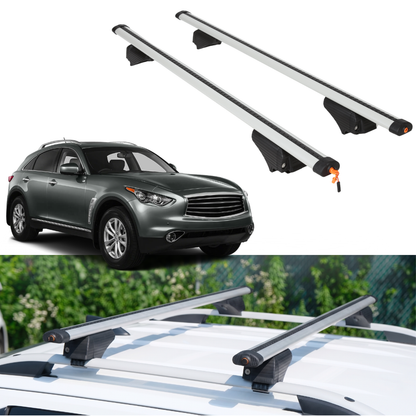 ERKUL Roof Rack Crossbars For INFINITI FX37 / EX37 2013