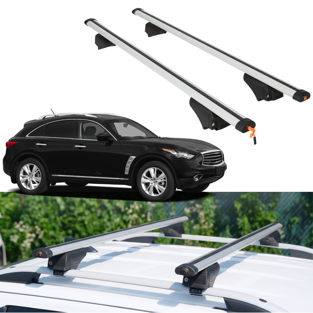 ERKUL Roof Rack Crossbars For INFINITI FX50 2009-2013