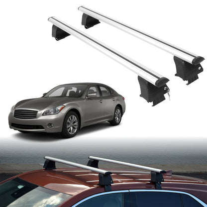 ERKUL Roof Rack Crossbars For INFINITI M56 2011-2013