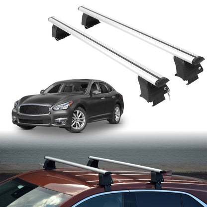 ERKUL Roof Rack Crossbars For INFINITI Q70 / Q70H / Q70L 2014-2019