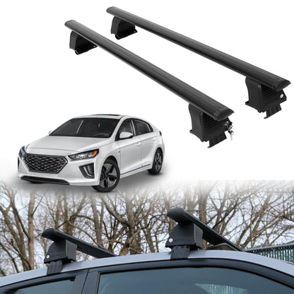 ERKUL Roof Rack Crossbars For HYUNDAI IONIQ HYBRID / IONIQ EV / PLUG-IN HYBRID 2017-2022